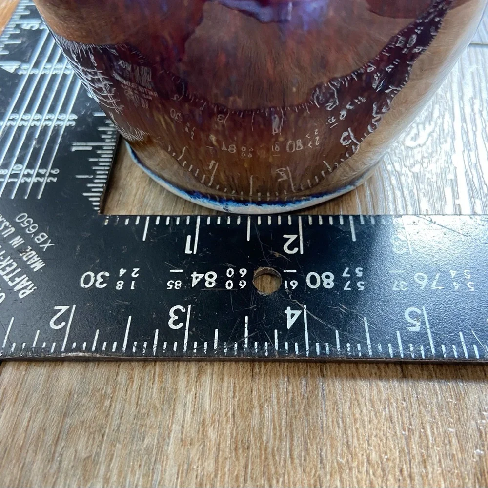 Ceramic Raku Bud Vase